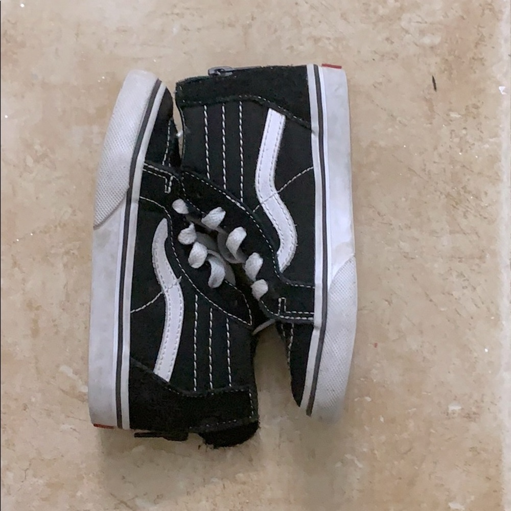 Vans Skate Hi Skate Shoe - Baby/Toddler - Black